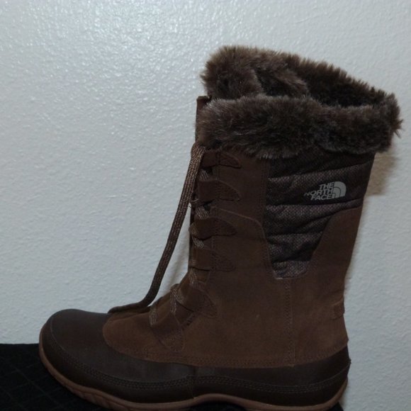 8.5 North Face Boots Waterproof Brown Women’s - Picture 7 of 8